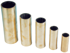 Allpa Neopreen lagerbus met messing mantel