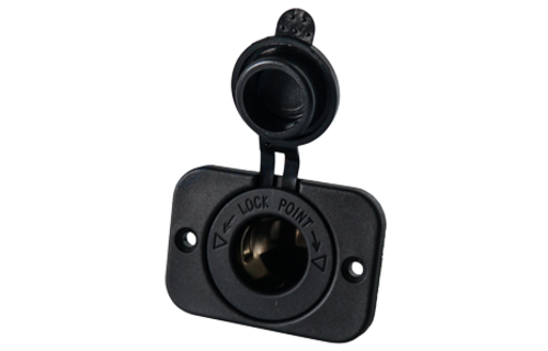 allpa Waterdicht inbouw stopcontact 12V, incl. deksel