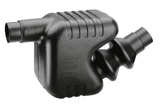 Kunststof waterlock/uitlaatdemper 33 litr. tot 300pk