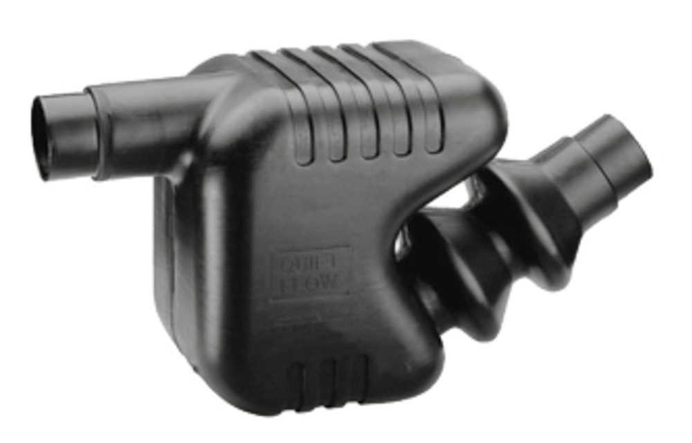 Kunststof waterlock/uitlaatdemper 33 litr. tot 150pk