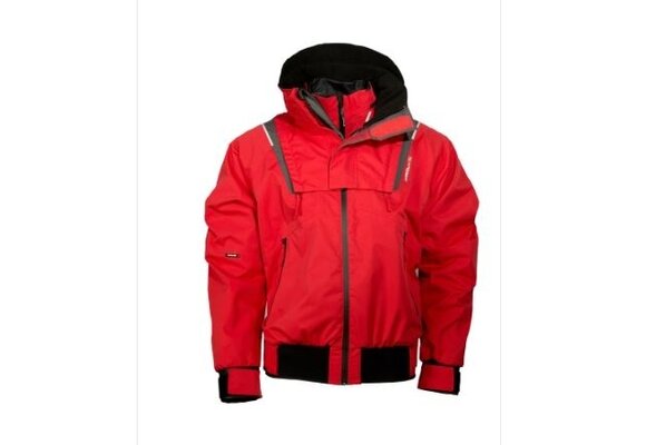 Zip top jack rood Maat XXL