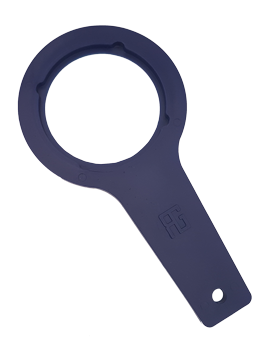 Messing-vernikkeld koelwaterfilter met RVS 316 zeef