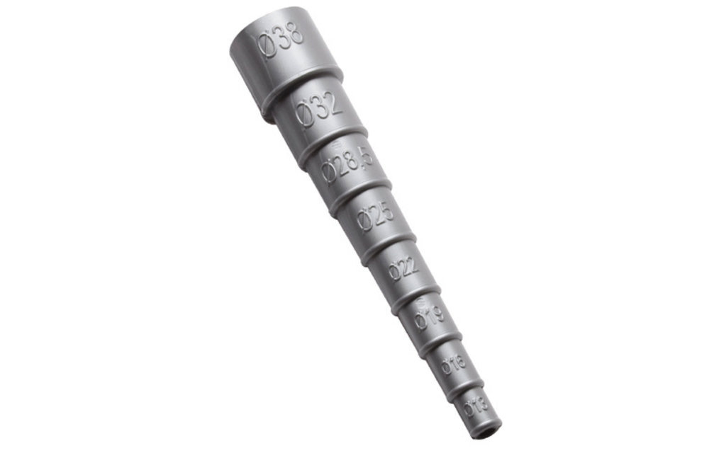 allpa Kunststof universeel verloopstuk voor slangen Ø13 tot 38mm