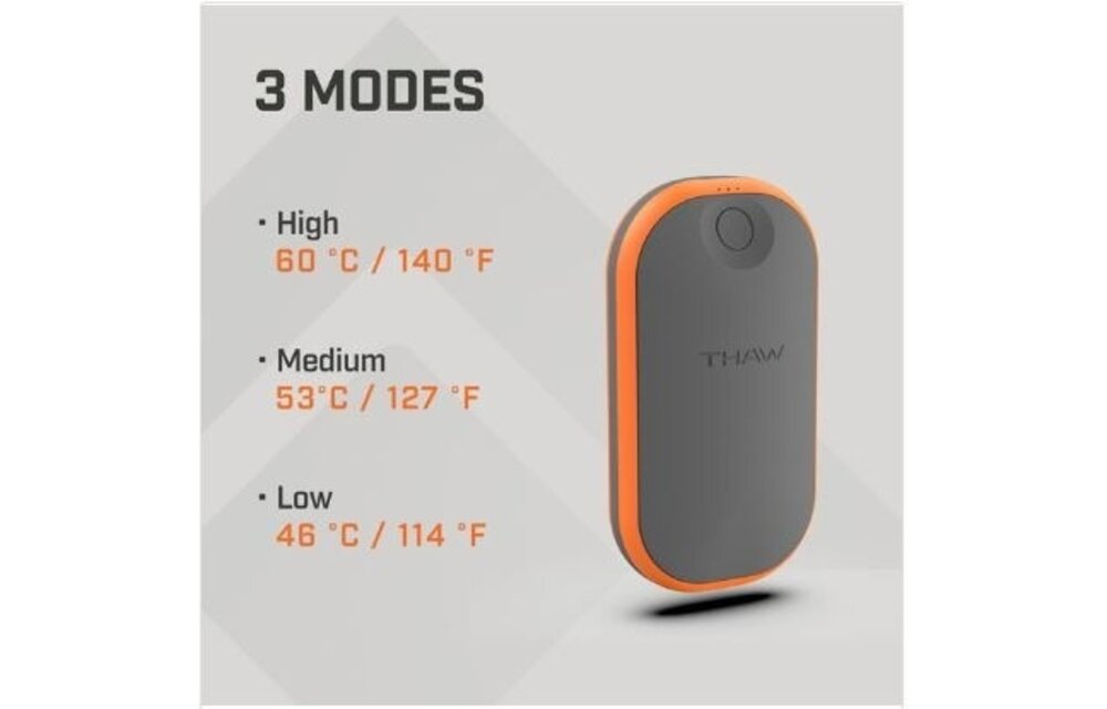 Handwarmer oplaadbaar 5200 mAh