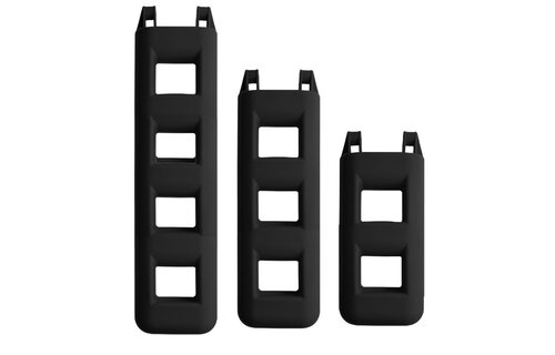 Trapfender zwart | ACTIE