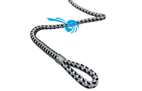 Luxe fenderlijn | Wit/Zwart 2 stuks