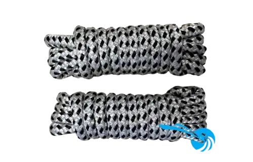 Luxe fenderlijn | Wit/Zwart 2 stuks