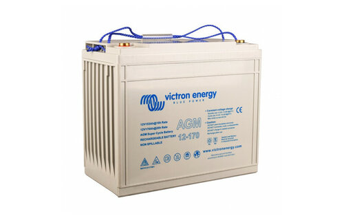 AGM Super Cycle accu met schroefdraad 12V/170Ah (M8)