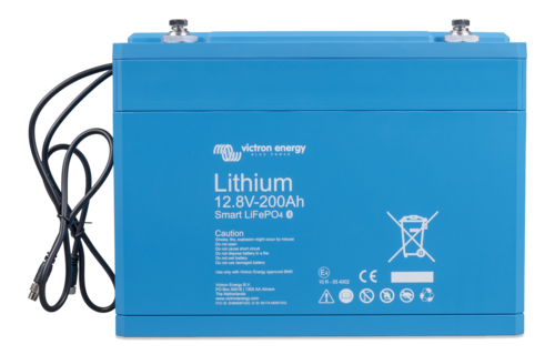 LiFePO4 Lithium accu 12,8V/200Ah Smart