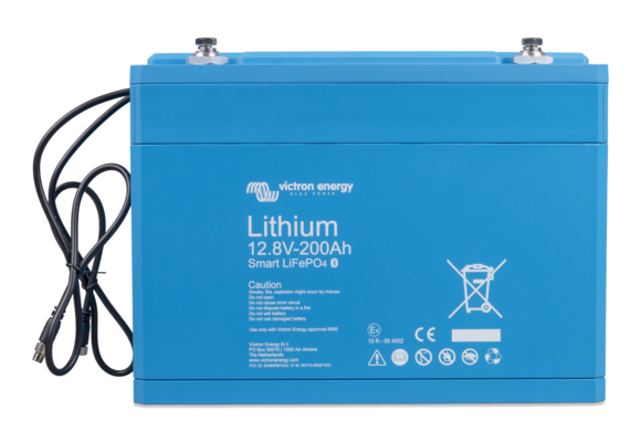 LiFePO4 Lithium accu 12,8V/200Ah Smart
