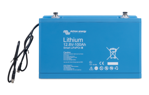 LiFePO4 Lithium accu 12,8V/100Ah Smart
