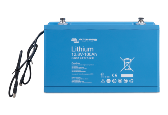 LiFePO4 Lithium accu 12,8V/100Ah Smart