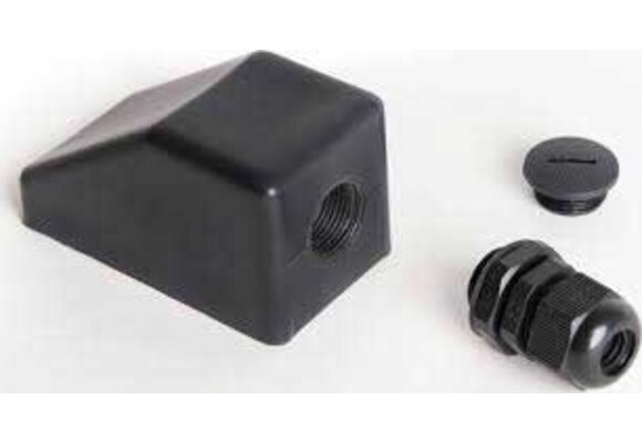 Dakdoorvoer enkel zwart t.b.v. zonnepaneel