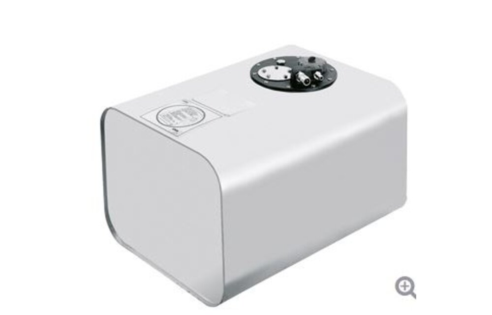RVS Brandstoftank RVS 21L horizontaal
