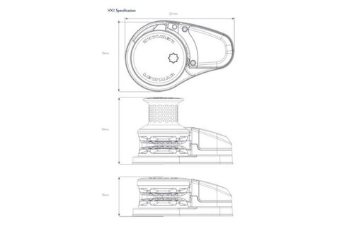 Lewmar - VX2+ ankerlier GO