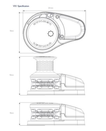 Lewmar - VX2+ ankerlier GO
