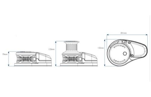 Lewmar - VX2+ ankerlier GO