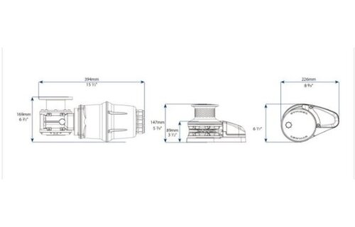 Lewmar - VX2+ ankerlier GO
