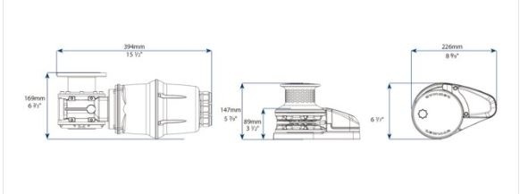 Lewmar - VX2+ ankerlier GO