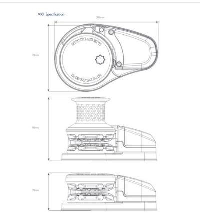 Lewmar - VX2 ankerlier GO/GD
