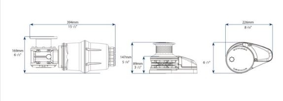 Lewmar - VX1 ankerlier GO/GD