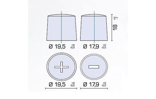 Optima Red Top accu type RT C 4.2