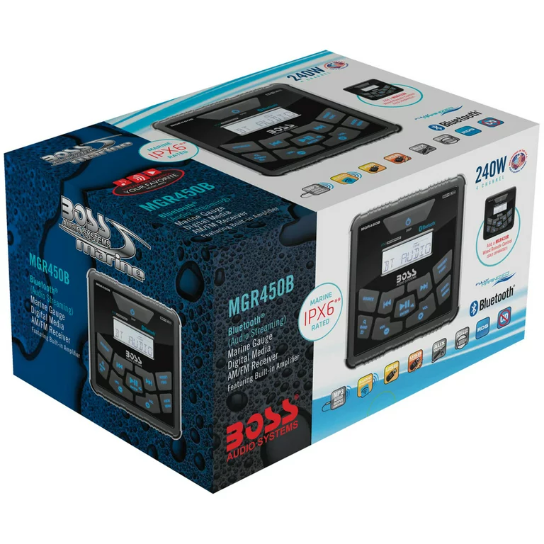 Marine Multimedia Receiver MGR450B