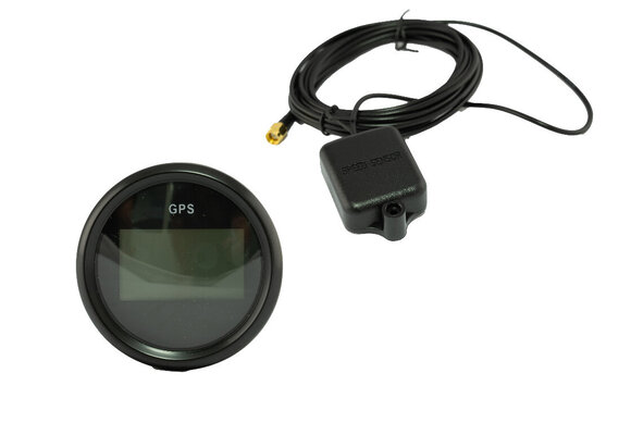 Hollex | Digitale GPS Snelheidsmeter | Zwart 9-32V