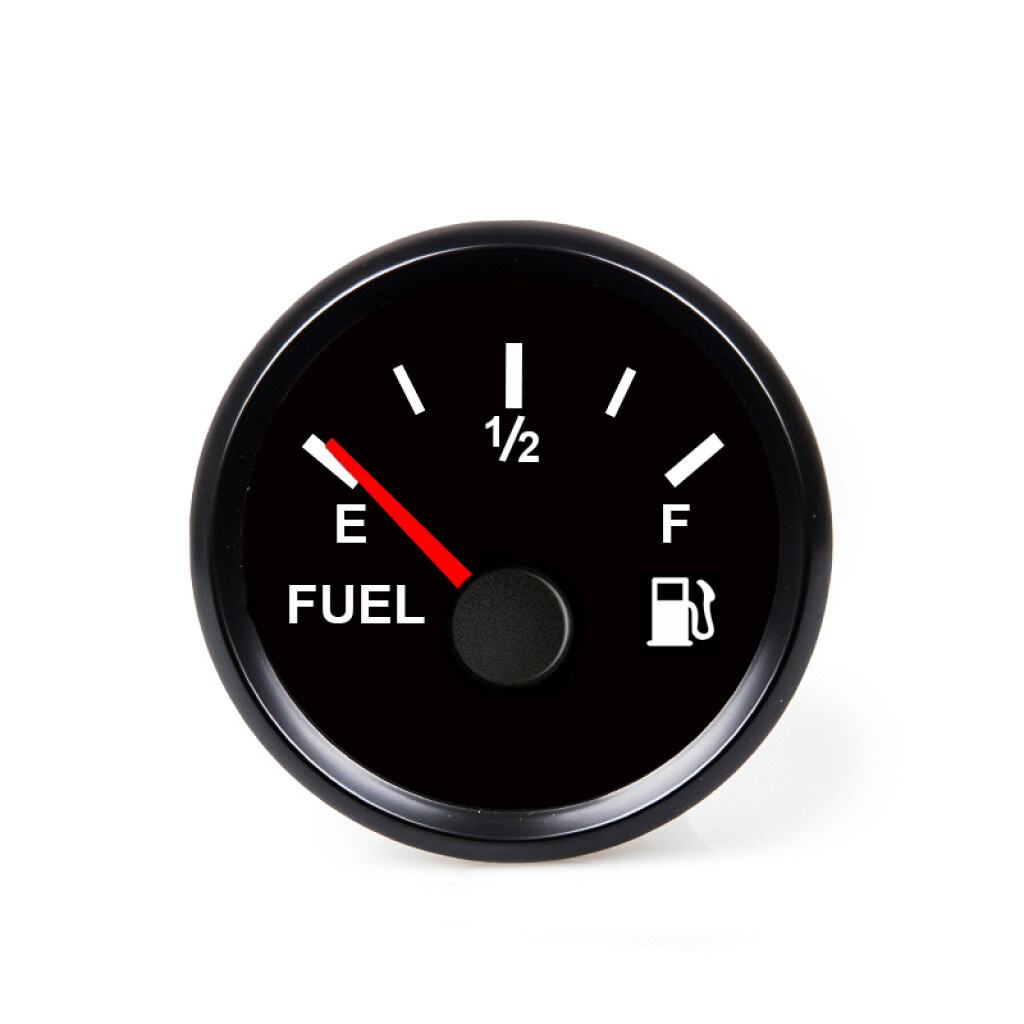 Hollex | Brandstofmeter 9-32V | Zwart 0-190Ohm