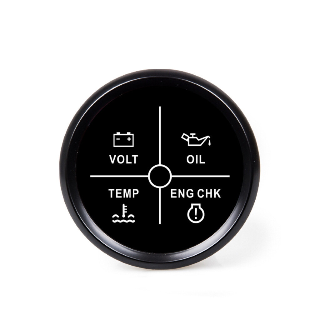 Hollex | Alarminstrument 4 in 1 | Zwart 9-32V