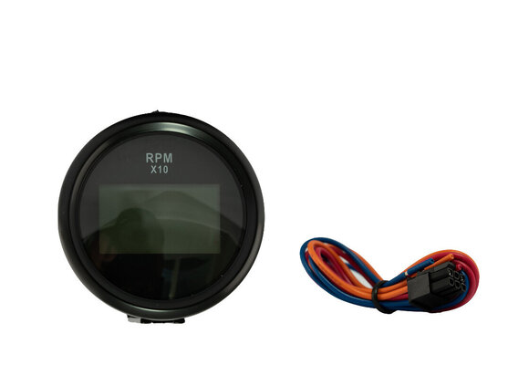 Hollex | Digitale Toeren/urenteller | Zwart 9-32V