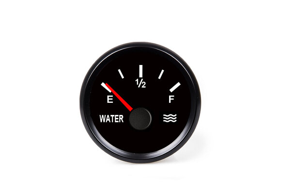 Hollex | Drinkwatermeter 9-32V | Zwart 0-190Ohm