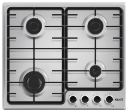 KLASS kookplaat | RVS