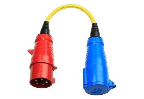 Adapter 3-fase naar 1-fase