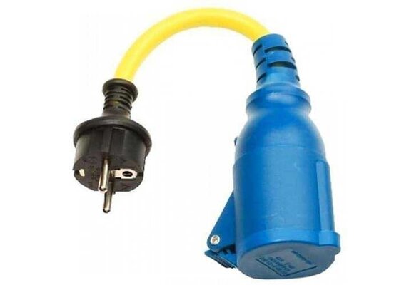 Adapter Cord 16A/250V Schuko/CEE