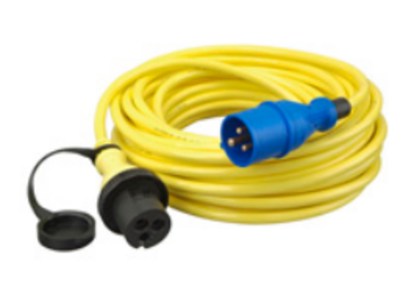 Walstroom aansluitkabel 32A/25m