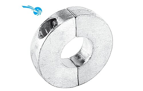 Schroefas anode ringvorm aluminium