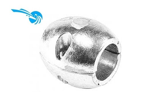 Schroefas anode bolvorm aluminium