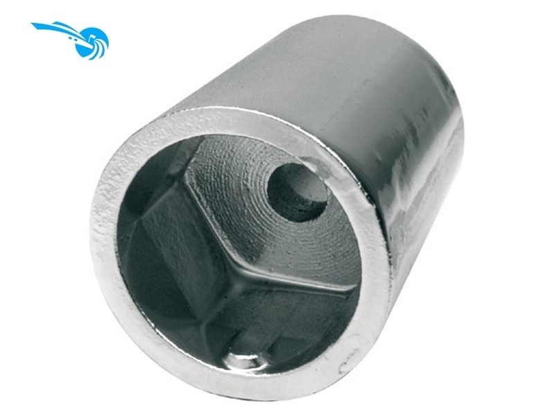 Schroefas anode zink 6-kant