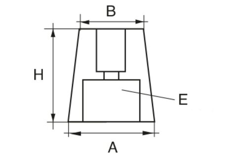 Schroefas anode zink 6-kant