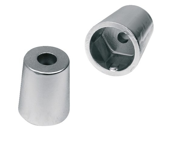 Schroefas anode zink 6-kant