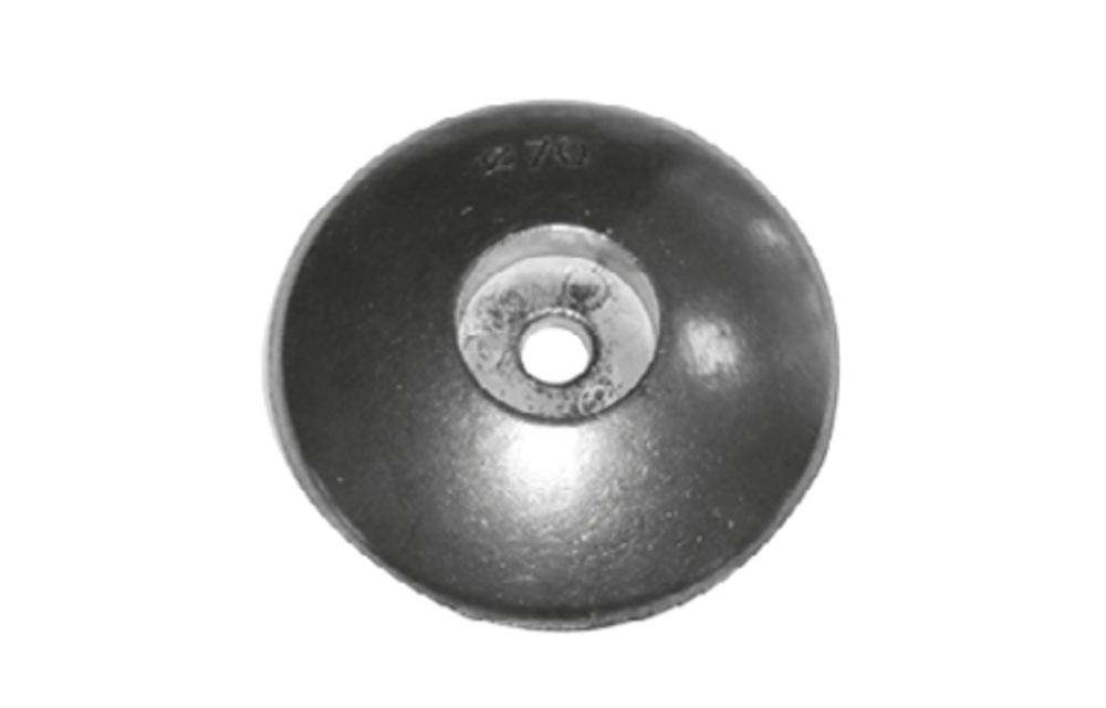 Zink Roerblad anodes 2 stuk