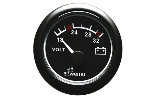 Voltmeter 8 - 16 volt
