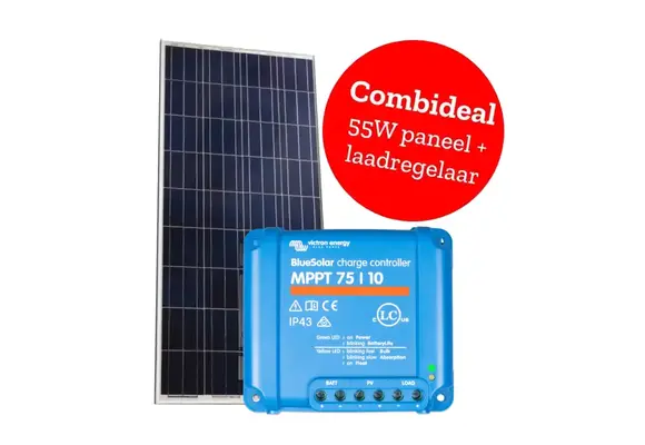 Combideal Victron zonnepaneel 55 W