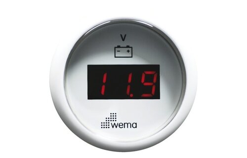 Voltmeter digitaal | 12/24 volt