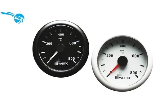 Uitlaat temperatuurmeter
