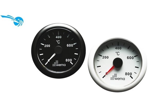 Uitlaat temperatuurmeter