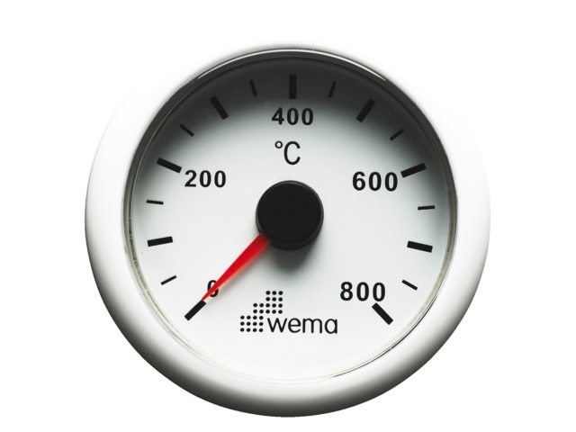Uitlaat temperatuurmeter