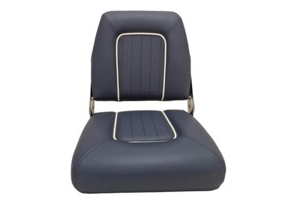 Hollex Stoelkuip Navy Star navy/witte bies