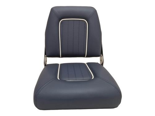 Hollex Stoelkuip Navy Star navy/witte bies